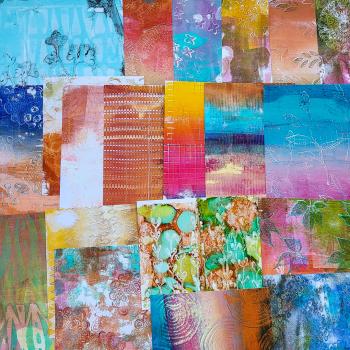 Collagepapier Päckchen 2507